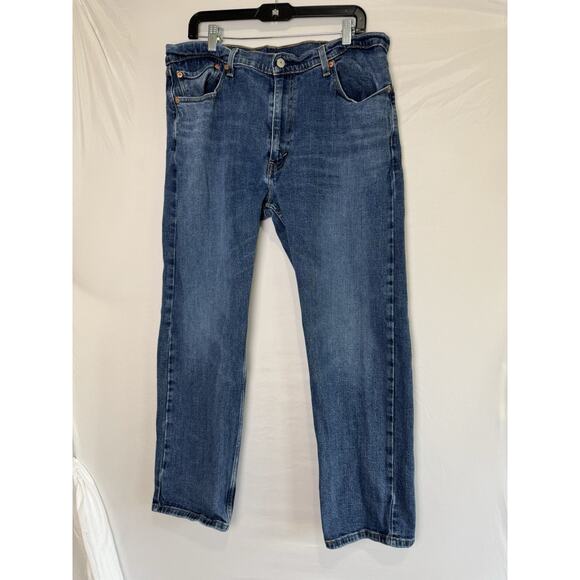 Vintage Levi’s 505 Straight Leg Blue Jeans Men’s Denim 38Wx30L - Picture 1 of 4
